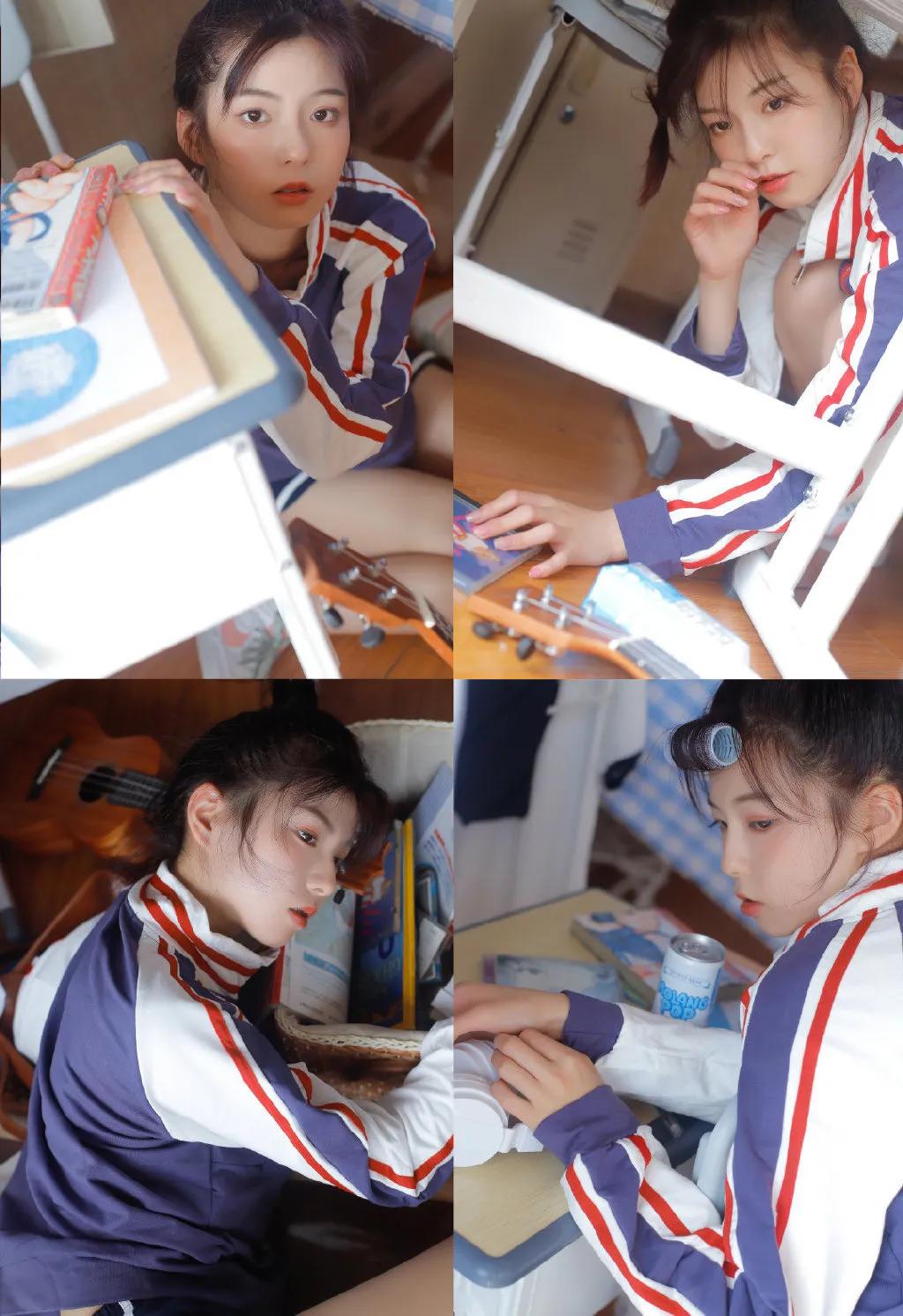 明星美女：運動服美女長腿制服寫真