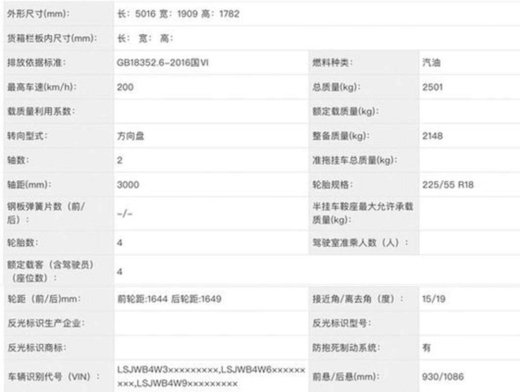 双色车身/搭2.0T，荣威iMAX8四座版车型申报图曝光