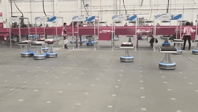 两家外企的长三角仓库，活儿竟全被中国机器人承包了