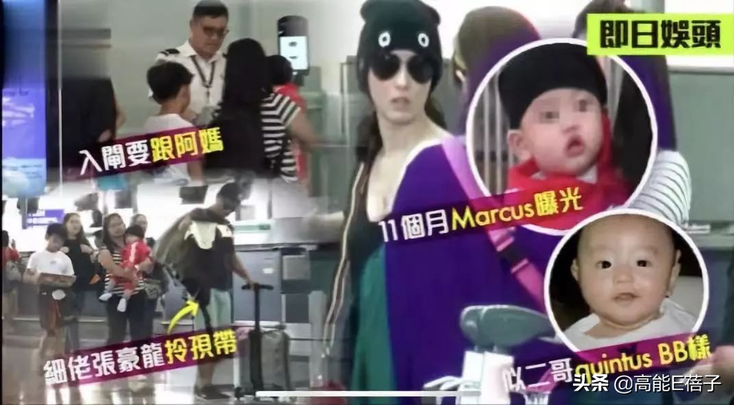  张柏芝意外公开三儿子Marcus正面照，生父是外国人说法不攻自破