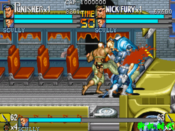 街機游戲最默契的夾攻，漫長的折磨，BOSS只想快點入土為安