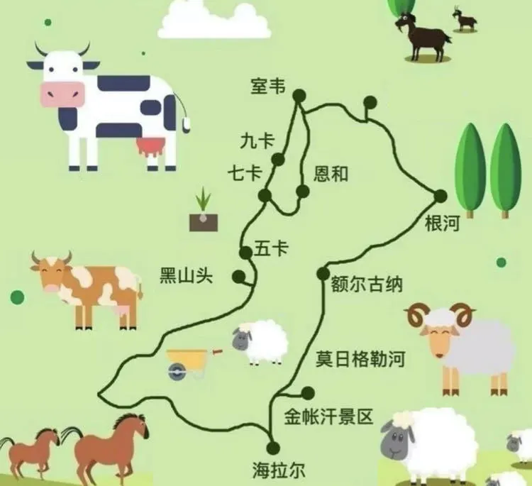 Repelling the scorching summer grassland paradise, Hulunbuir travels the most beautiful route, parent-child vacation praises