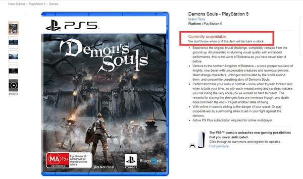 《恶魔之魂：重制版》PS5封面与截图曝光 面对阴森城堡