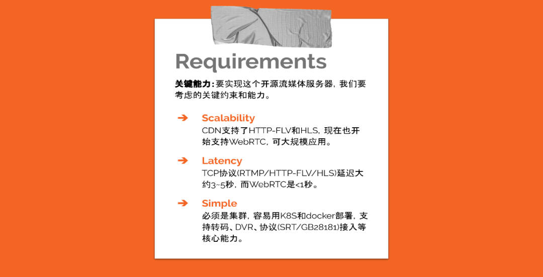 开源流媒体服务器：为何一定得再撸个新的