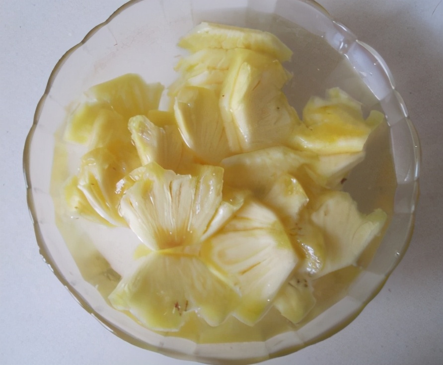 图片[6]-浸泡菠萝做法步骤图 好吃-起舞食谱网