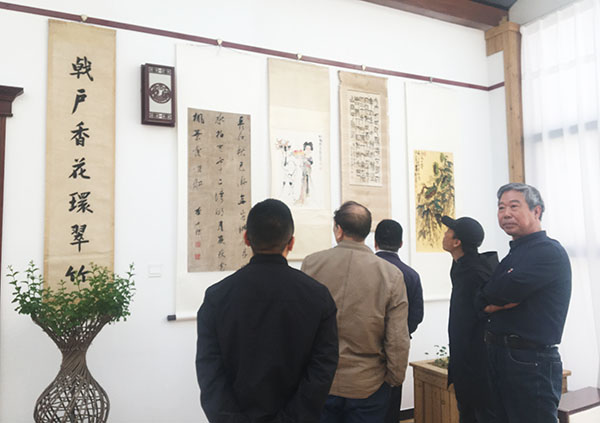 “河北省藏协书画专委驻保定办”揭牌暨“河北半俗斋美术馆”开馆