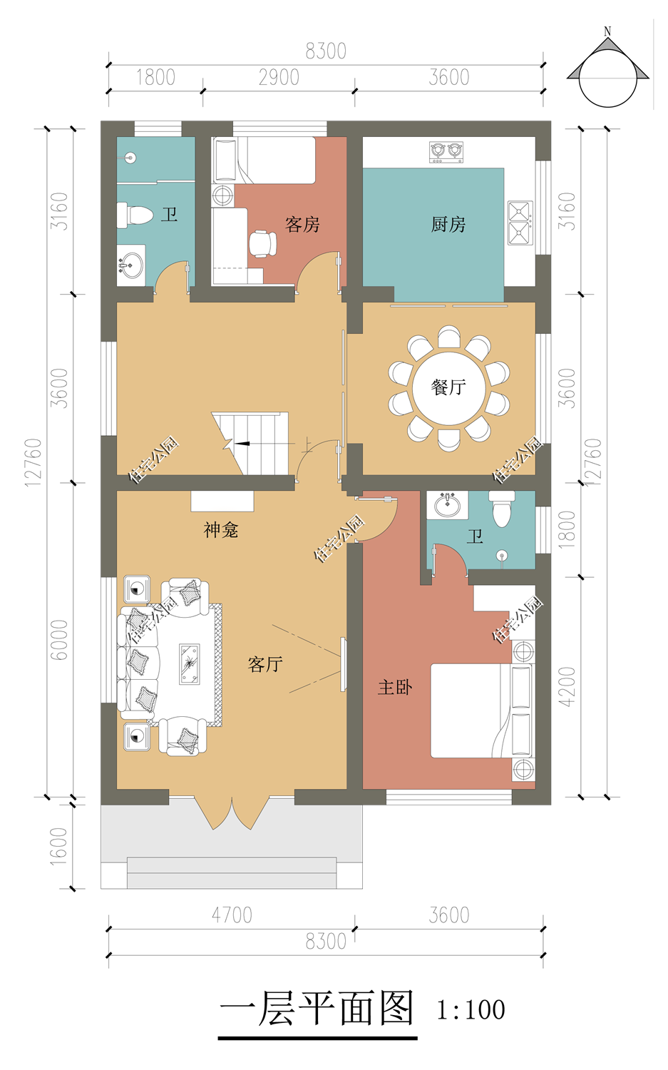 新農村房子設計圖10套圖紙附預算