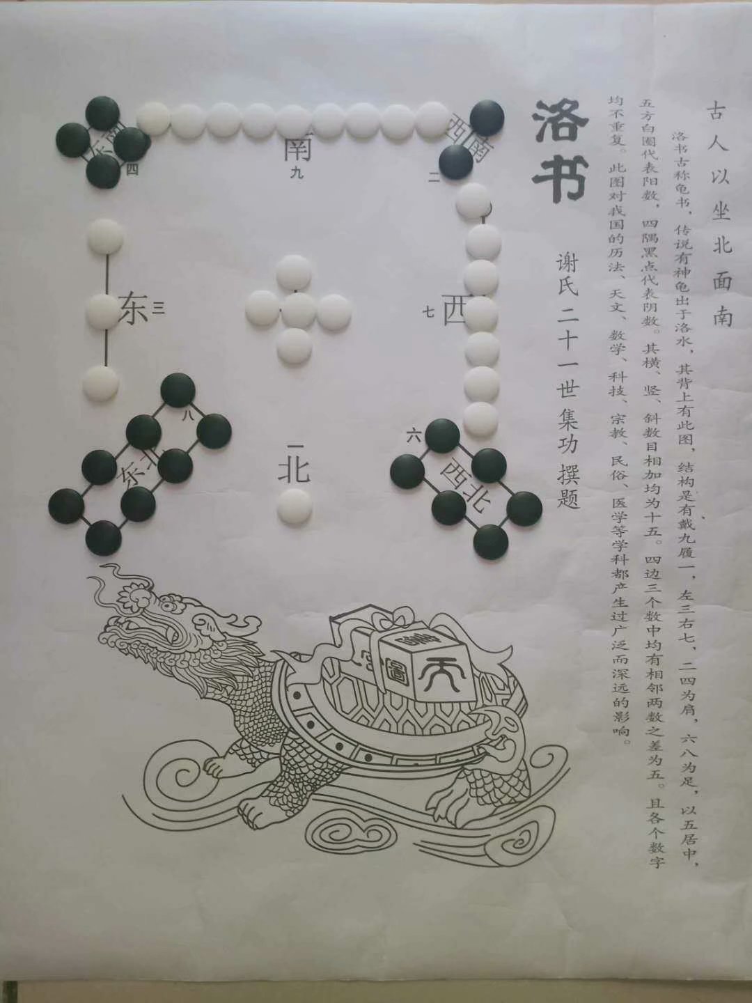 简述《河图洛书和对弈棋》