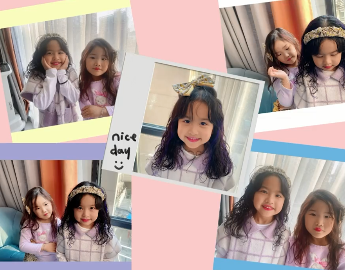 包貝爾女兒“開掛式”長大，5歲燙了一頭羊毛卷，精緻似洋娃娃