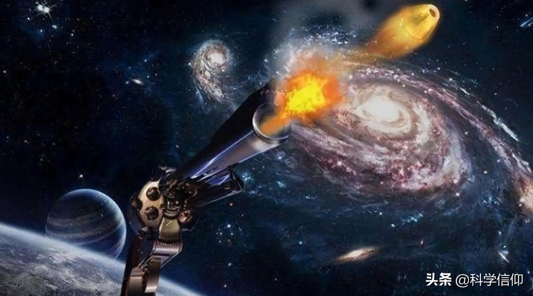 What happens if you shoot in space?Will bullets fly faster than on the