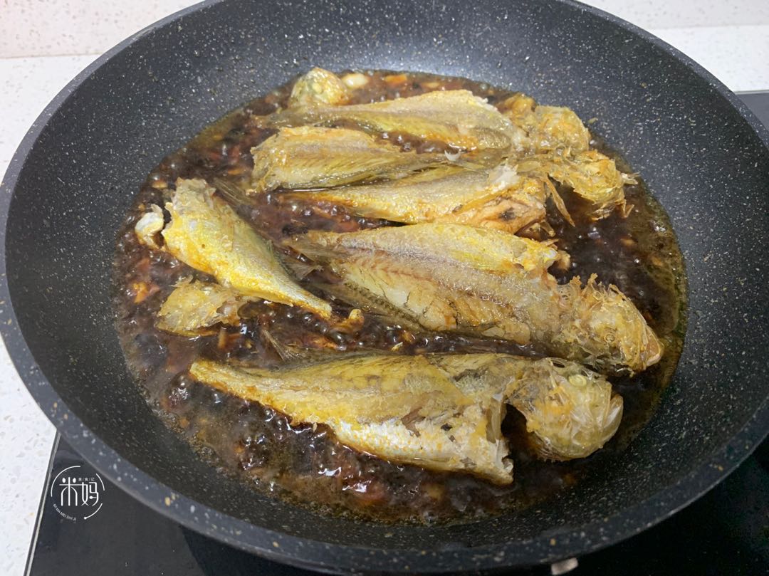 圖片[8]-豆豉炒小黃魚做法步驟圖 肉質鮮嫩營養高開胃又下飯-起舞食譜網
