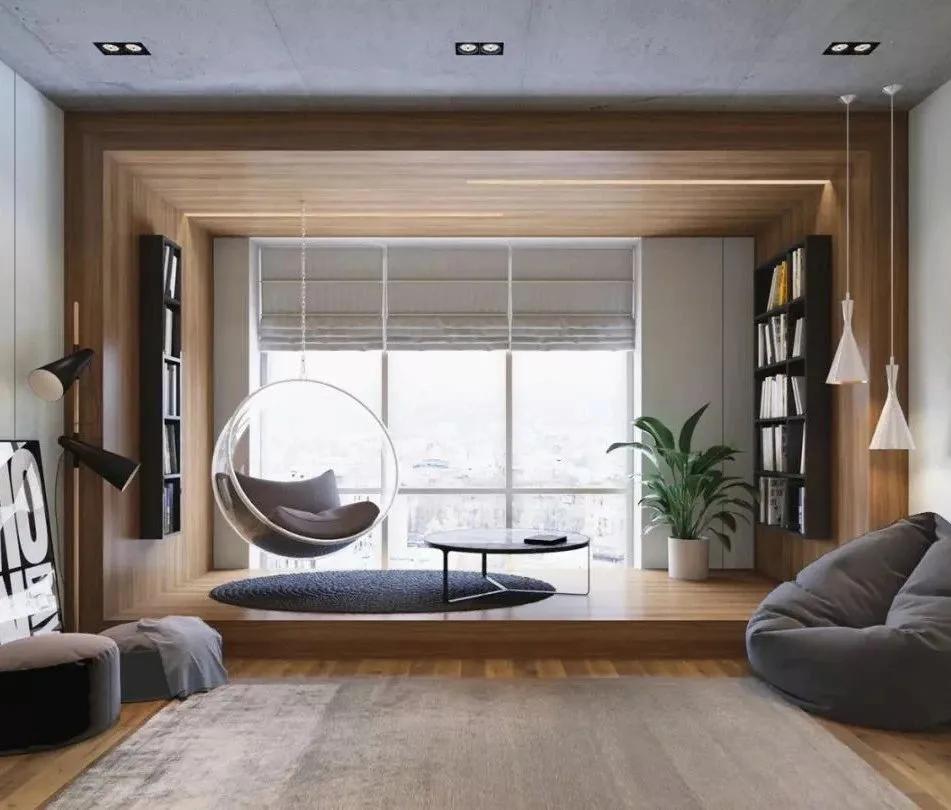 不费力气就能get的“角落书房”让小户型也能实现书房梦