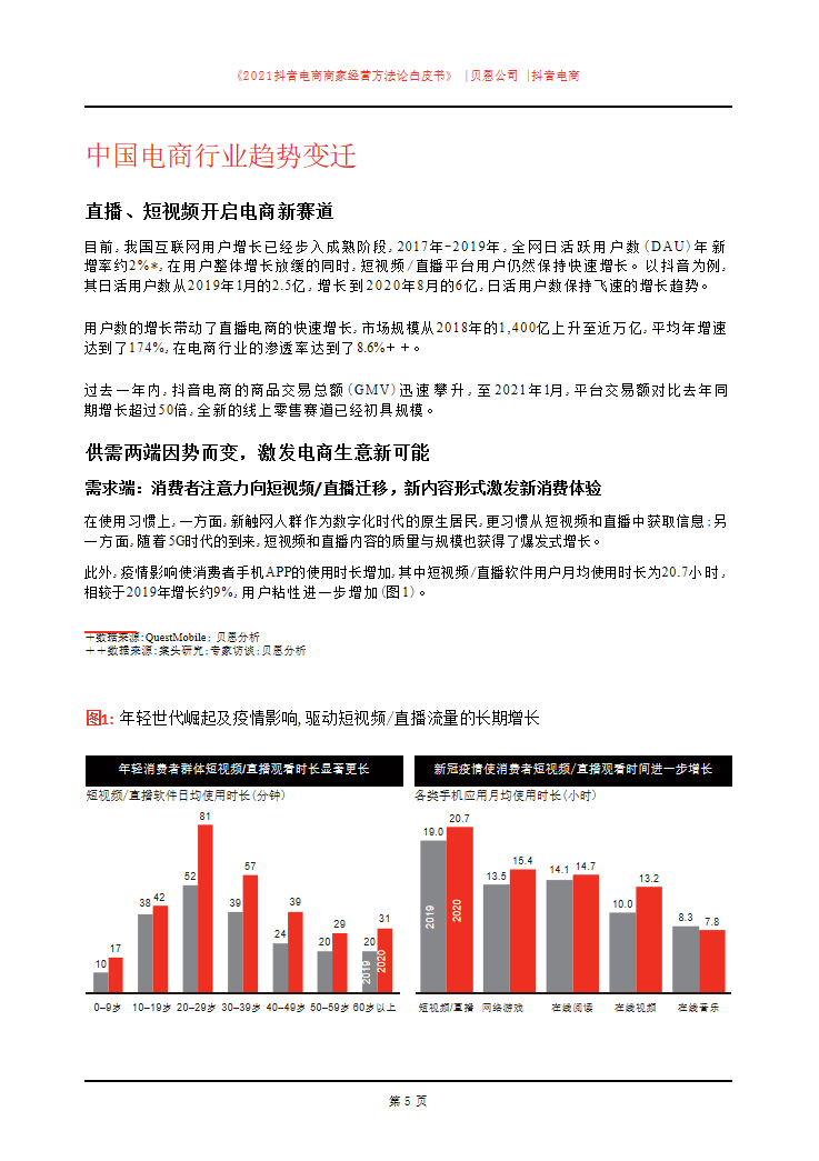 「建议收藏」2021抖音电商商家经营方法论白皮书