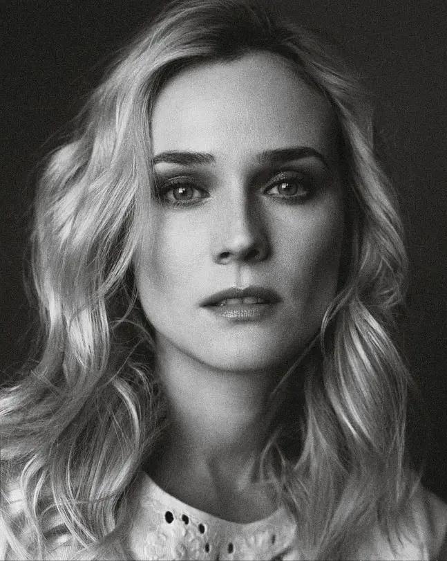 The 45-year-old German actress Diane Kruger has such a beautiful ...