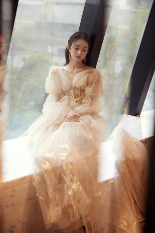 Yang Zi ＆ plum now again fit! Modelling of red carpet of 10 female stars gives birth to graph Vs essence to repair