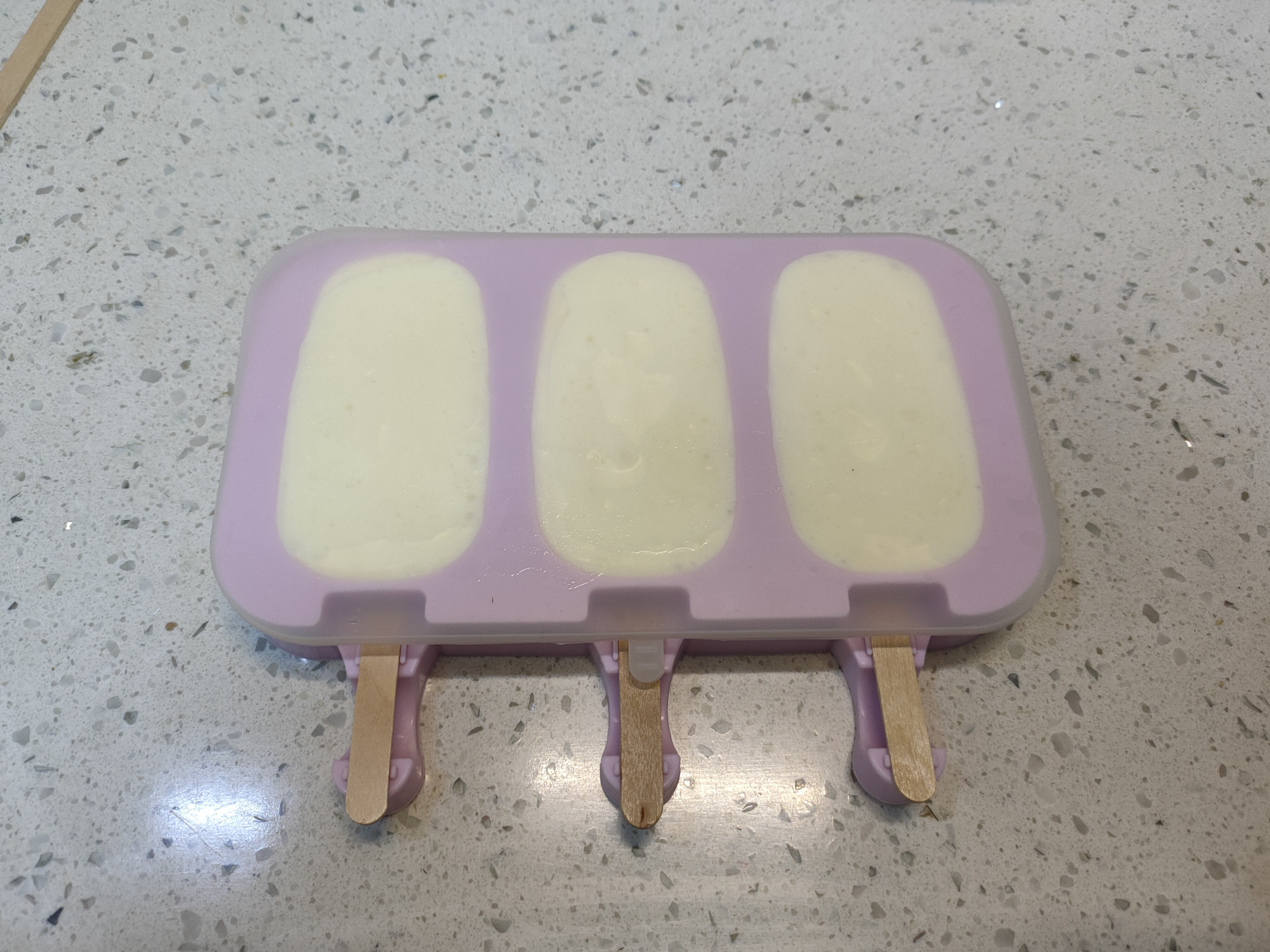 把牛奶倒進鍋裡，簡單幾步就能做出小布丁雪糕，香甜鬆軟無冰渣