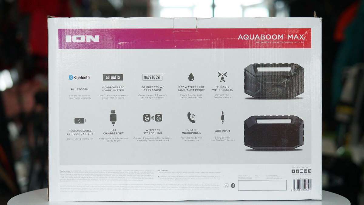 拆解報告：ION AQUABOOM MAX 藍牙音箱 資訊咖