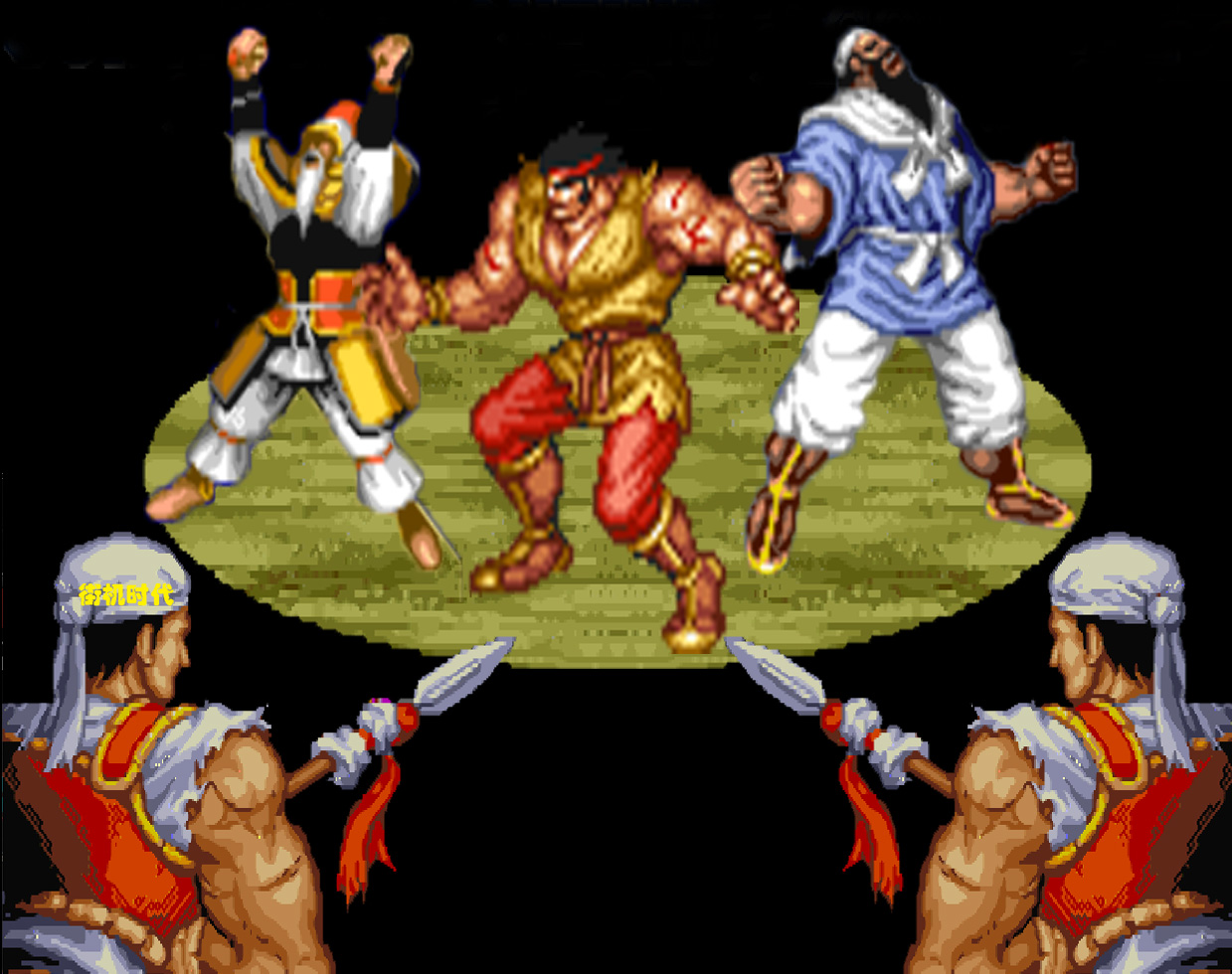 街機(jī)游戲續(xù)命成功畫面，就算被扎成刺猬也能原地滿血復(fù)活