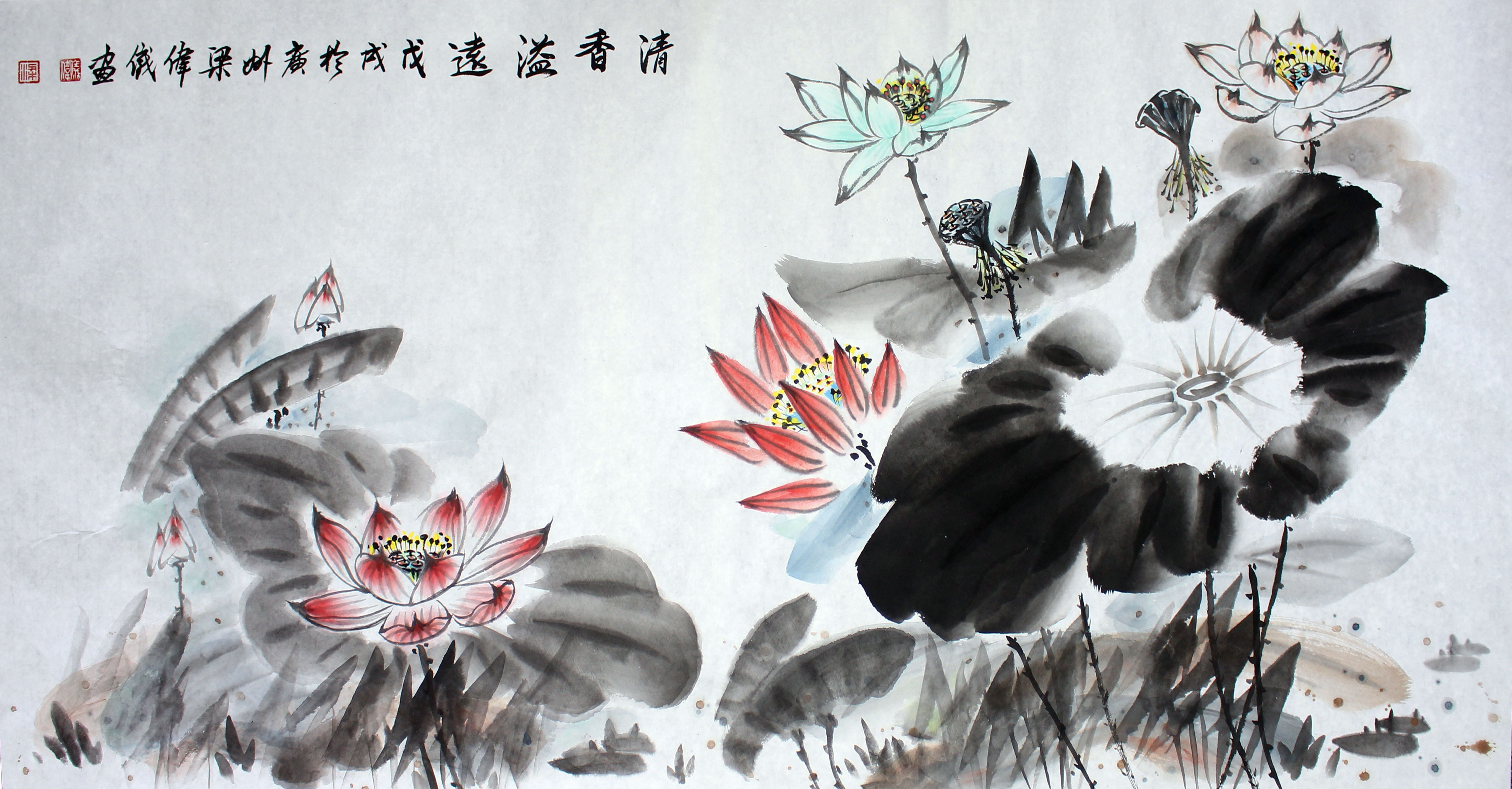 丹青笔墨 挥洒浓情雅趣 中国画家 | 梁伟仪