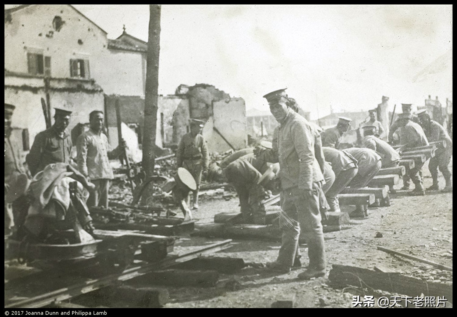 1911年 武昌起义中的清军和起义军实拍照