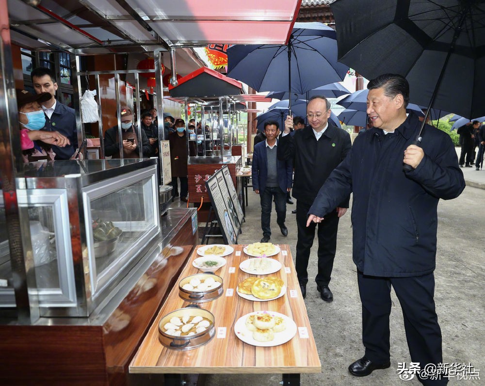 习近平在三明沙县考察调研