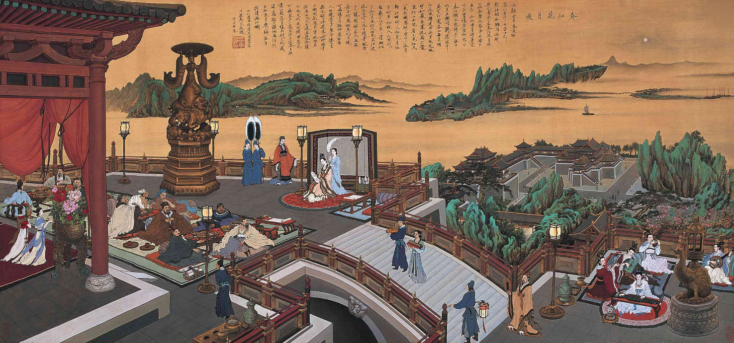 千古名篇之《春江花月夜》（注音+音频+英文）