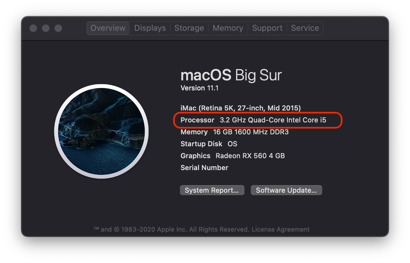 Big Sur still has requirements for CPU iNEWS