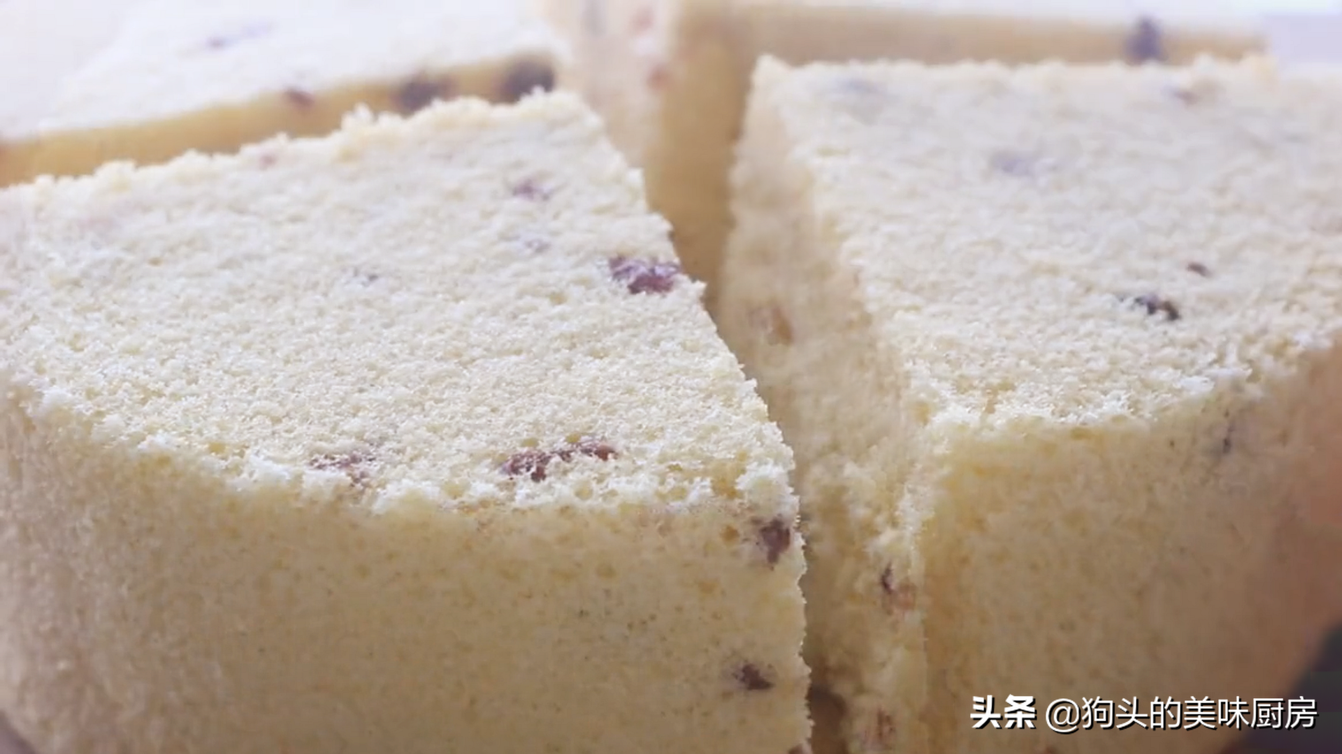 教你1碗麵粉4個雞蛋做蛋糕，不用烤箱不用電飯煲，新手一次成功