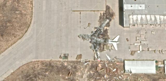 运输机刚降落就被击毁，一连发生两次，乌克兰