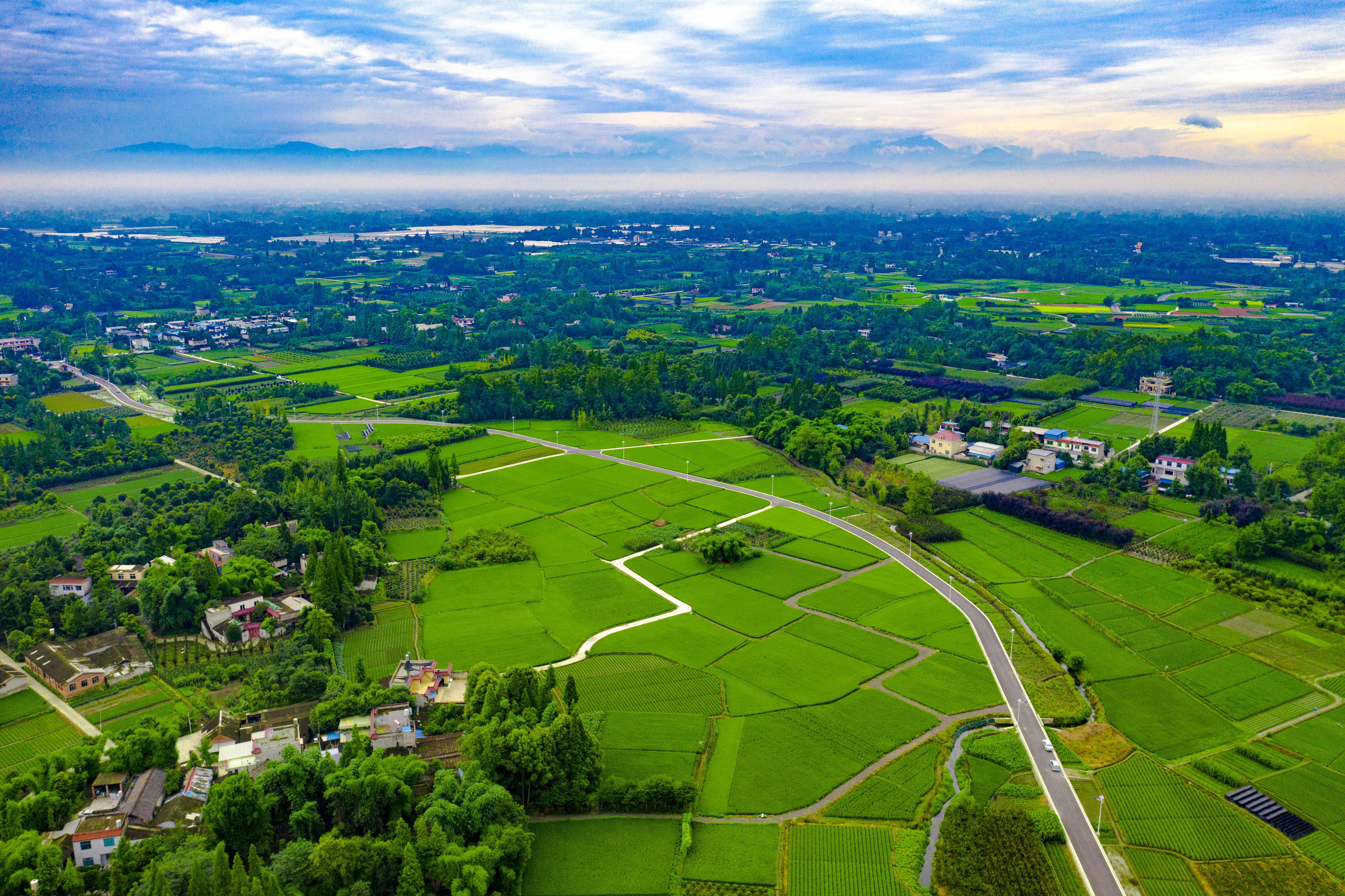 林盘变"金盘",乡村变景区.