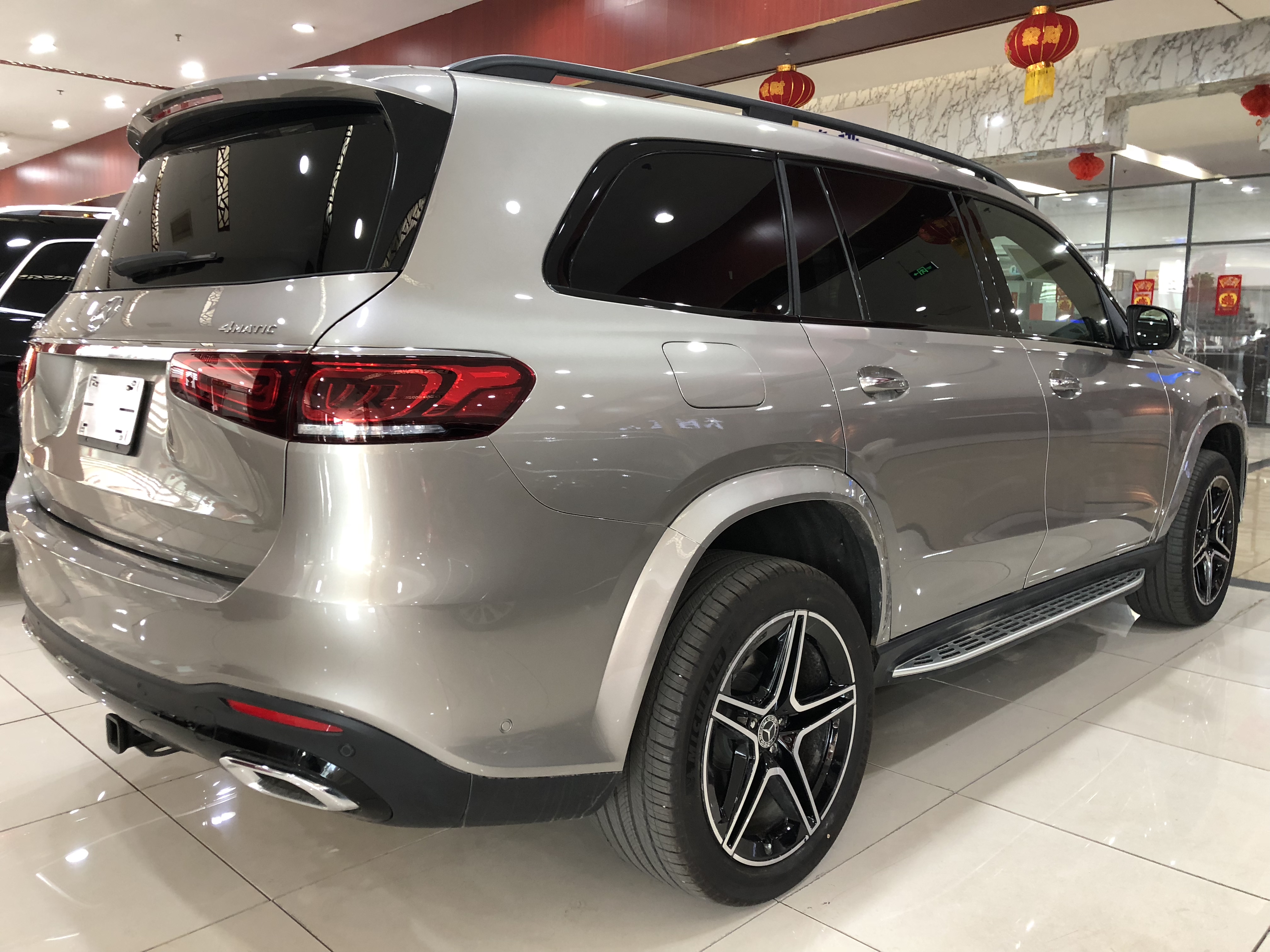 2020款加版奔馳gls450高配30t國六拆箱