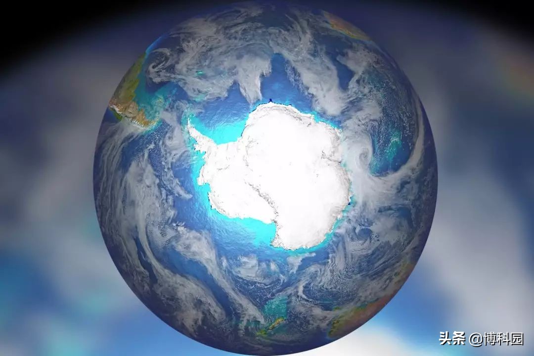 迄今为止最精确，南极冰盖下，陆地等高线地图出炉