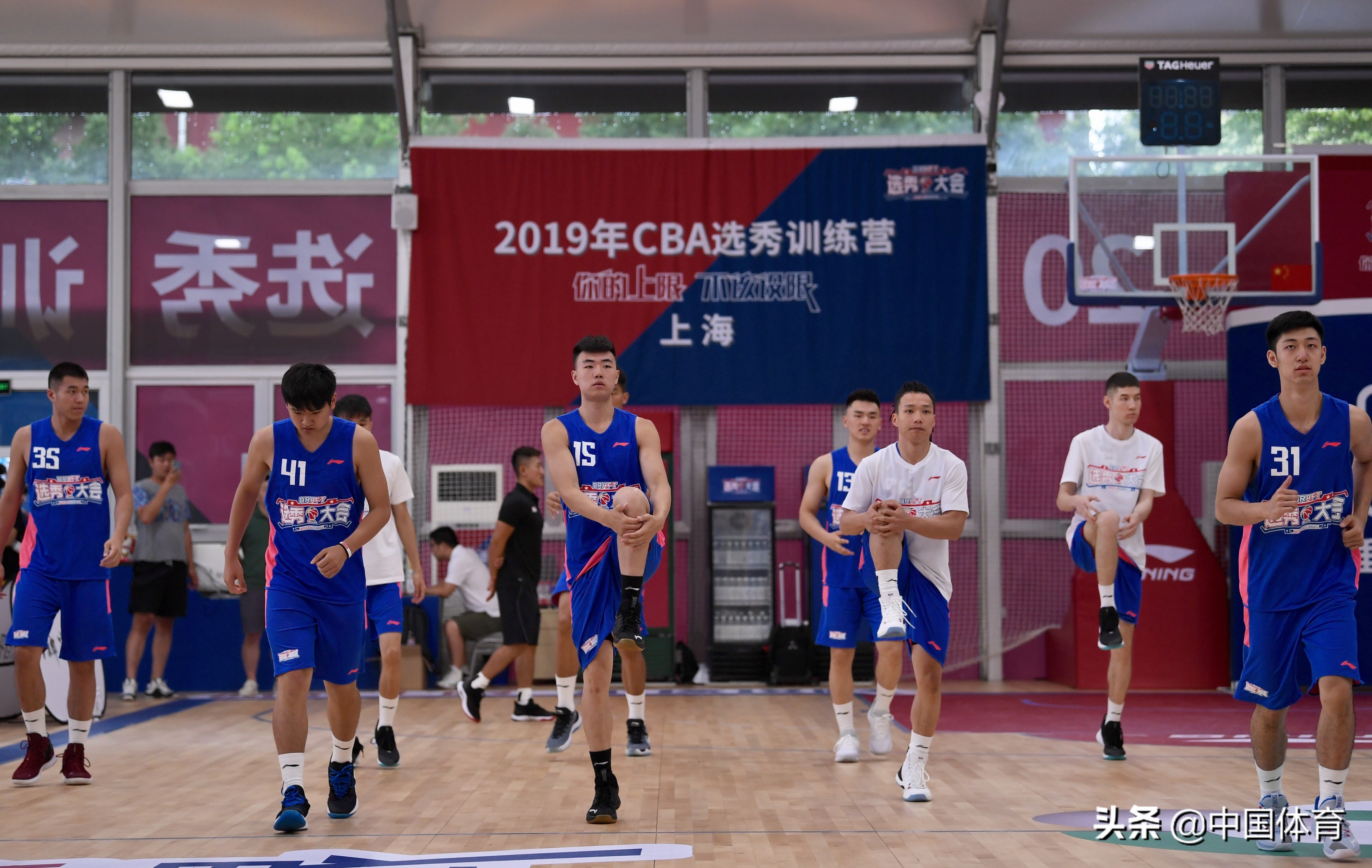 cba训练营在哪里(2019CBA选秀训练营在上海智慧湾篮球公园开营)