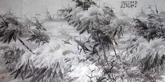 画家李成林——冰雪花鸟格调高雅 风格独特作品鉴赏