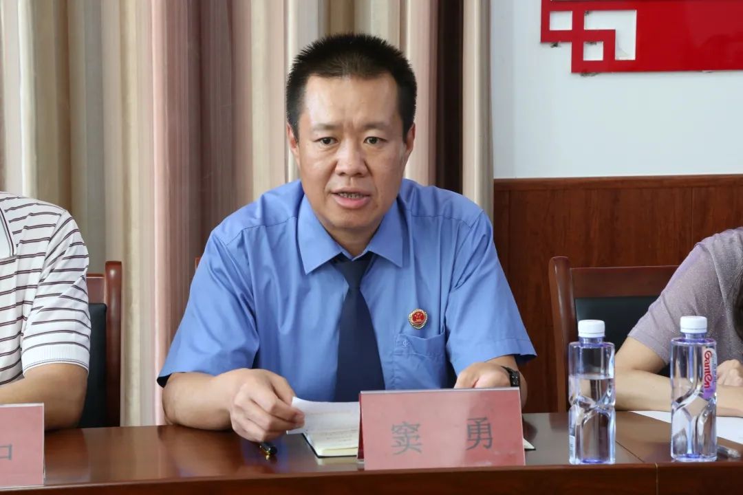 刘治中副检察长表示,此次市院第四,第五党支部联合乌拉特灌区管理局