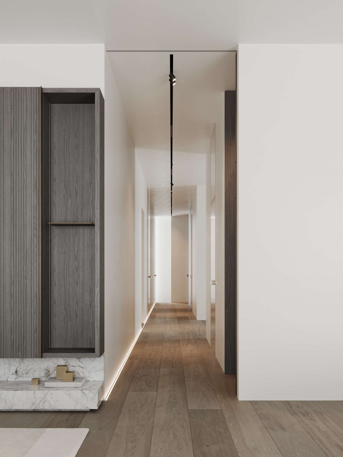 现代 | 208M²大平层，看看俄罗斯设计师怎么装修