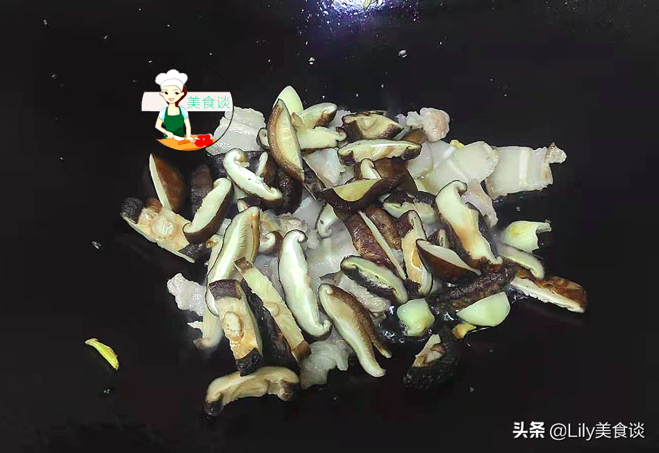 图片[9]-冬菇焖猪皮泡做法步骤图 过年吃-起舞食谱网