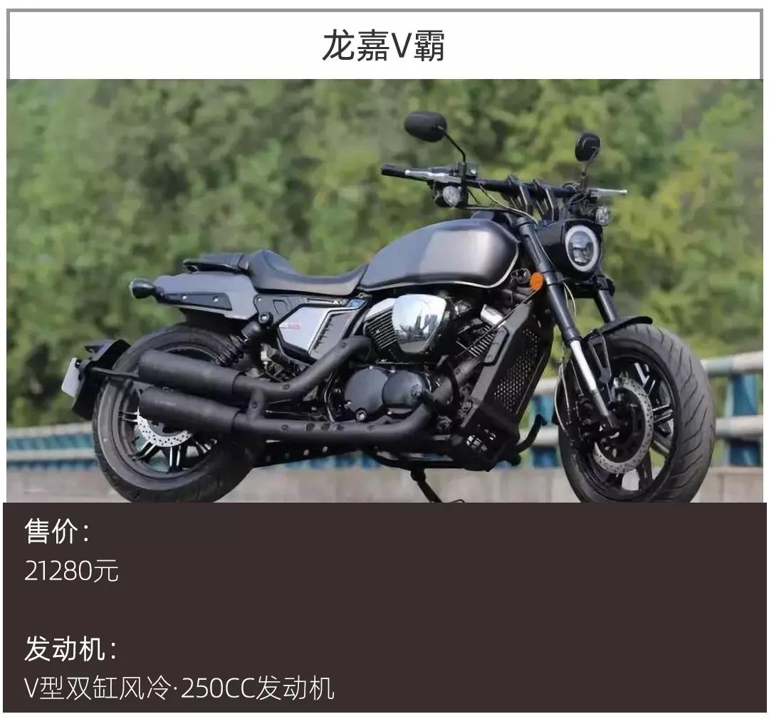 哈雷摩托卖太贵，这些搭载V型双缸发动机的“小哈雷”不到3万元