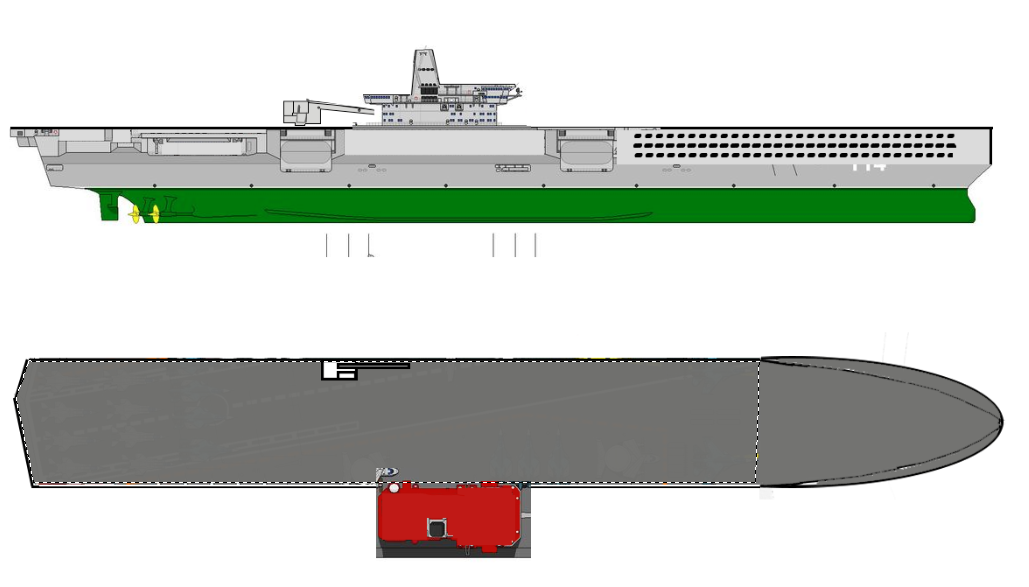 架空：悲怆的俄海军，最凄惨的航母，乌里扬诺夫斯克号浮动核电船