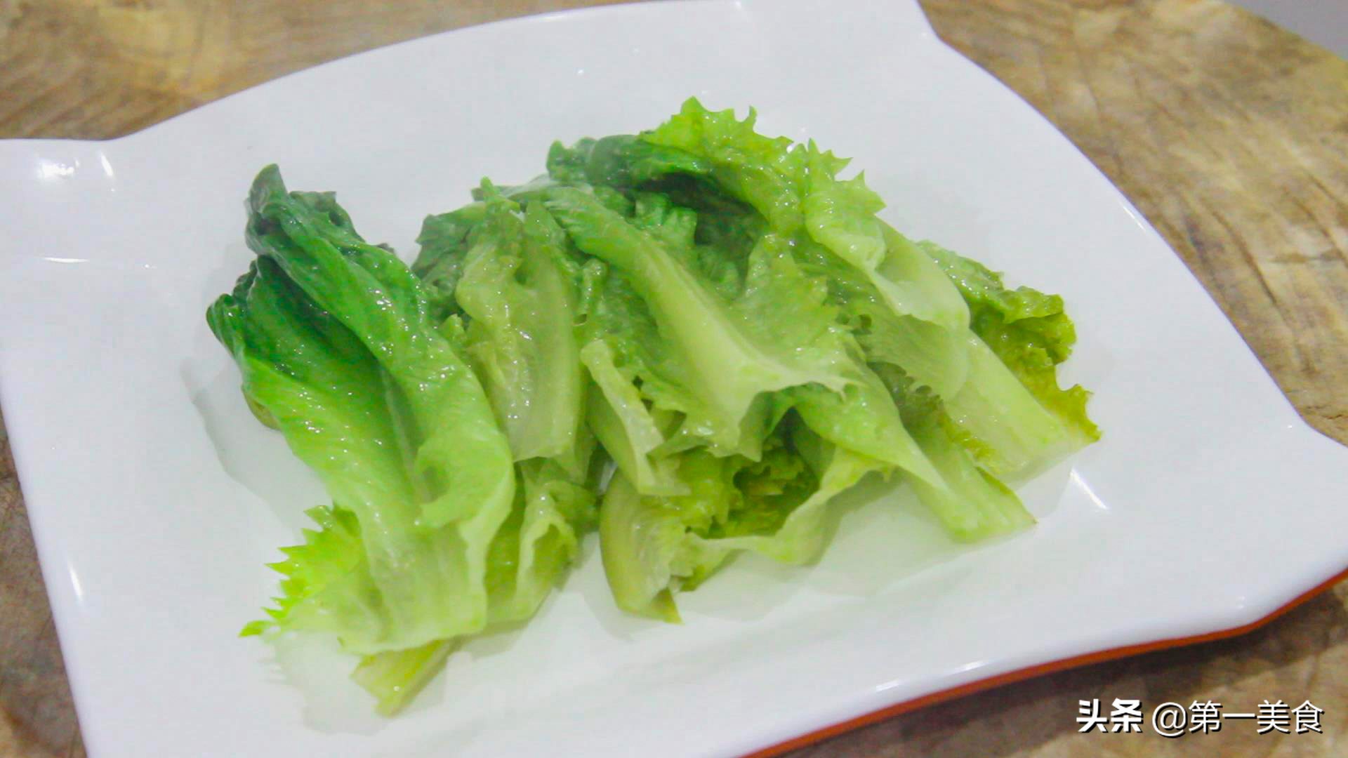 图片[4]-蚝油生菜做法步骤图 鲜嫩美味-起舞食谱网