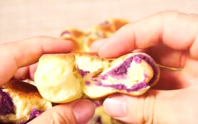 图片[3]-紫薯面包做法步骤图 出锅后比面包还好吃！-起舞食谱网