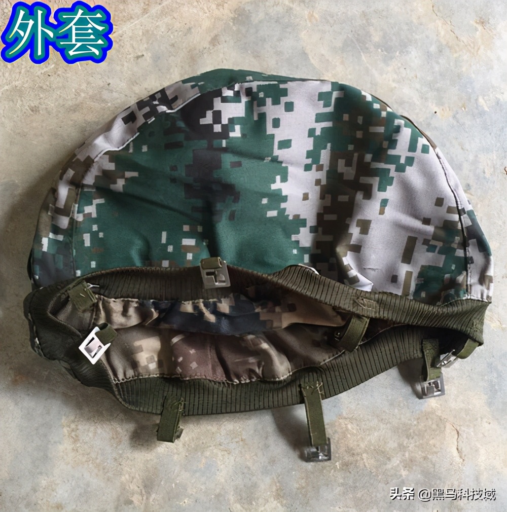 中国QGF02型军用头盔，这质感不愧是子弟兵专属