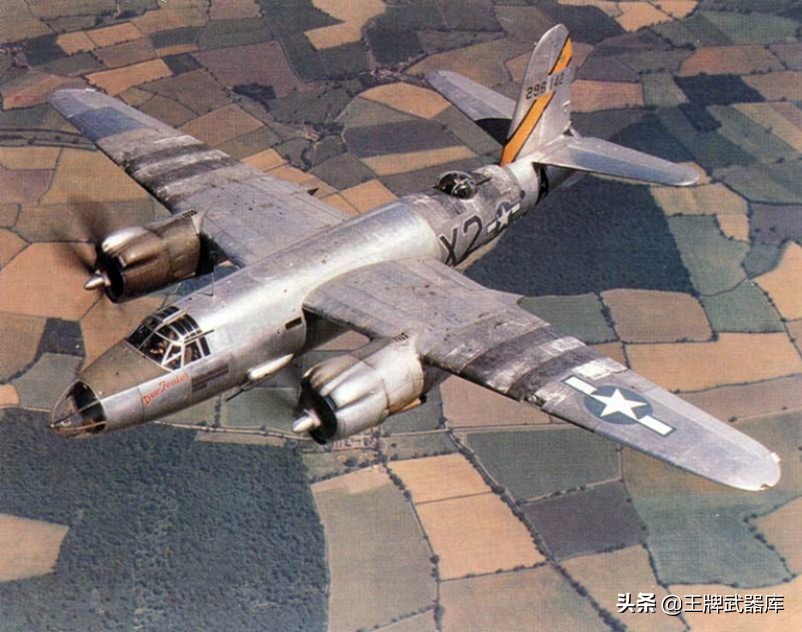 二战期间德国陆军的催命符，美国的中型轰炸机，B-26“掠夺者”