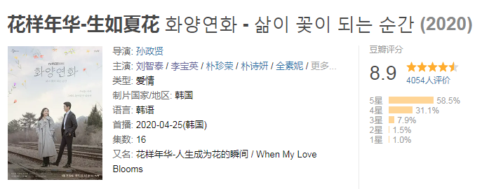 开播9.5，成年人的爱情，太难了