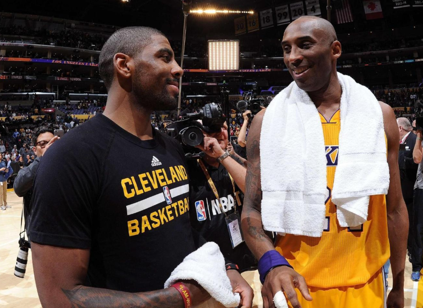 为何NBA不愿将Logo改成科比？萧华给出原因，欧文