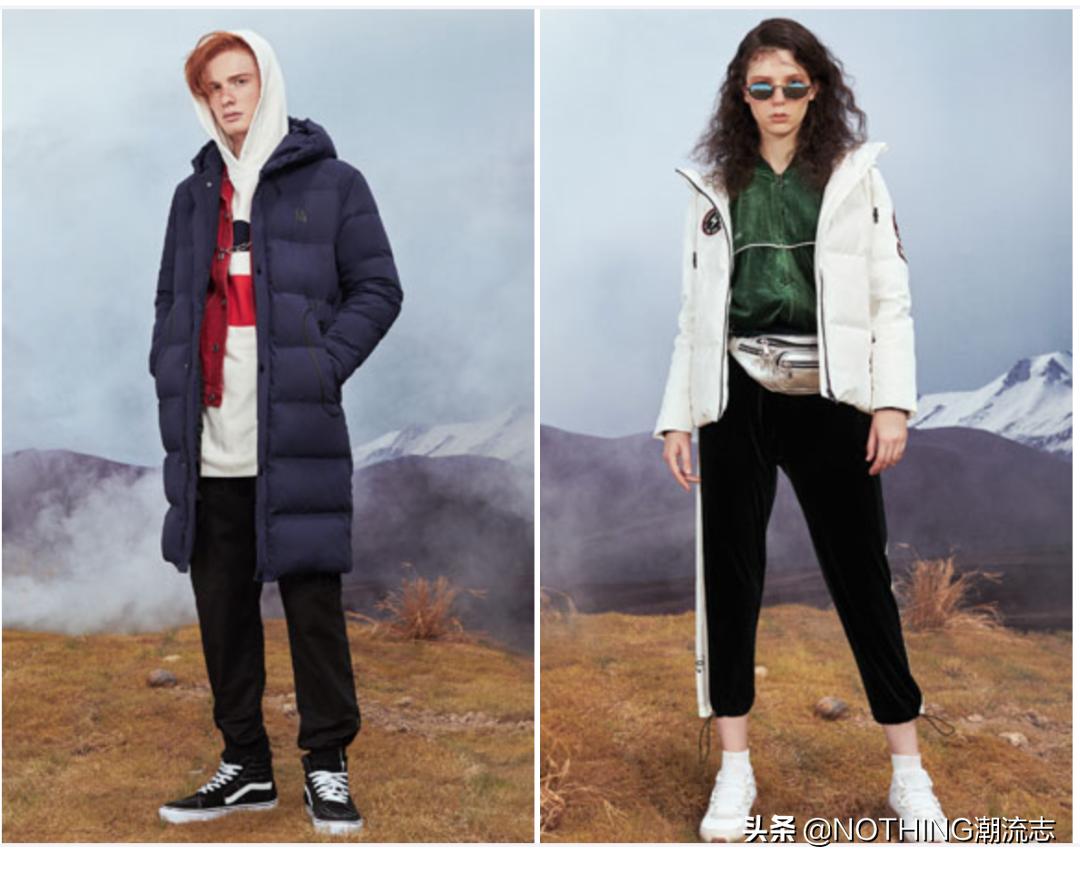 Domestic VS Japan and South Korea, who are the top 25 down jacket