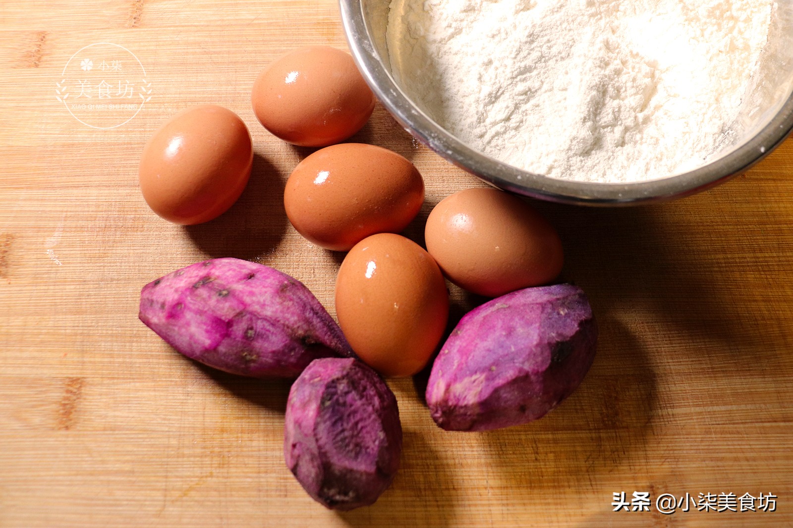 图片[3]-秋冬面粉别再蒸馒头了 加5个鸡蛋 不用烤箱 出锅比吃肉还香-起舞食谱网