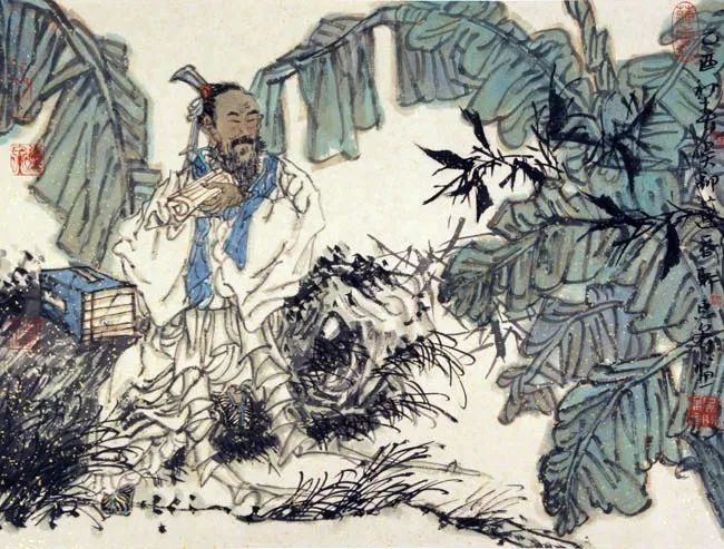 柔美多姿，仪态万方——著名画家徐惠泉以工笔重彩将东方女性的美跃然纸上