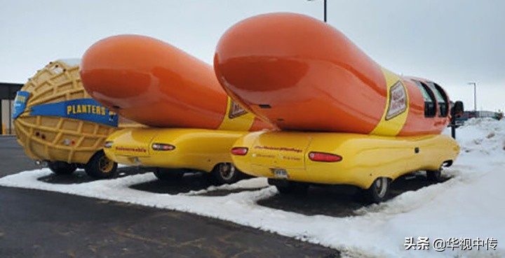 驾驶热狗：简直都不敢想的热狗，具有火辣外形