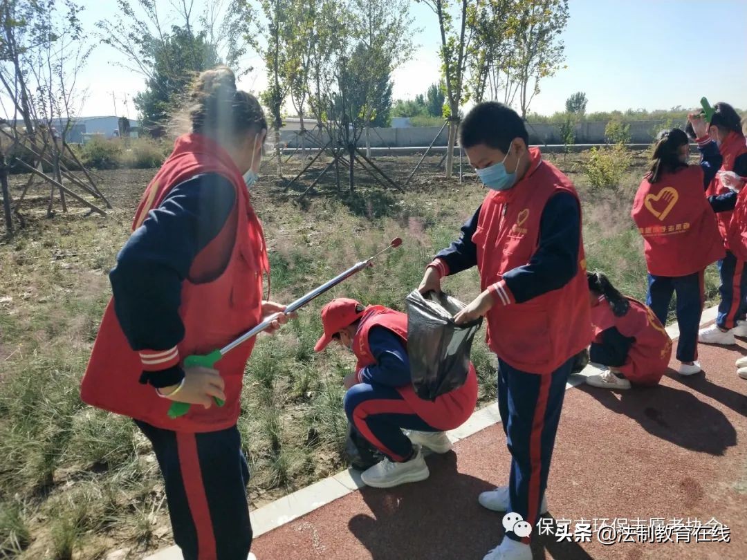 环保志愿者协会第六支队启动仪式【暨河北小学青堡校区支队成立】